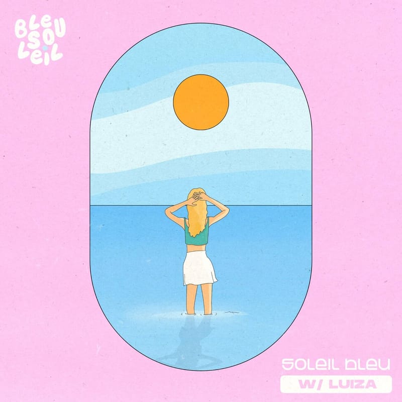 Cover of Soleil Bleu by Bleu Soleil & Luiza